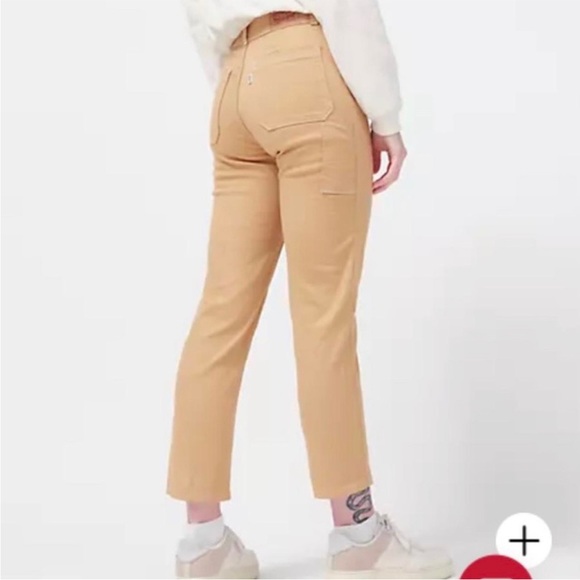 724 HIGH RISE STRAIGHT CROP WOMEN'S JEANS Size 27 Pants - Picture 2 of 7